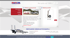 Desktop Screenshot of profistal.com